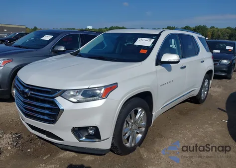 2019 Chevrolet Traverse High Country z USA, uszkodzony, nr VIN 1GNEVJKW3KJ107773